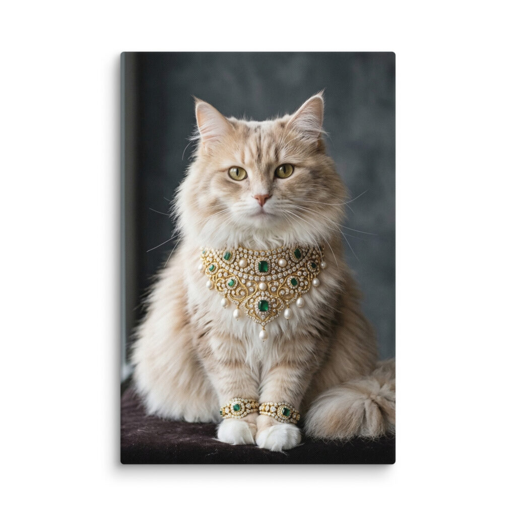The Aristocrat (Elegant Fluffy Cat)