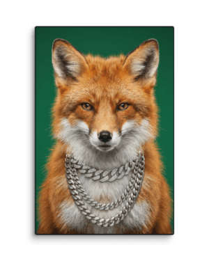 The Mastermind - Premium Wildlife Canvas Art | Bouyaik