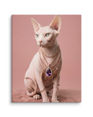 The Sphinx - Premium Wildlife Canvas Art | Bouyaik