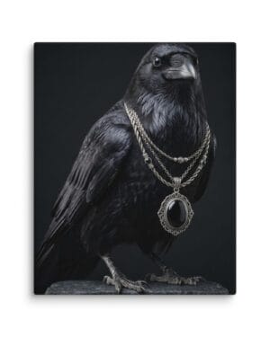 The Shadow - Premium Wildlife Canvas Art | Bouyaik